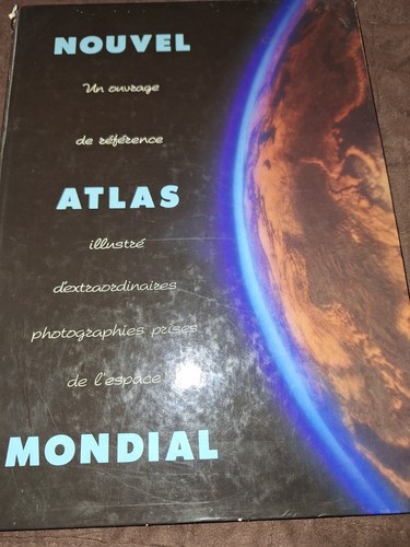 Nouvel atlas mondial - nouvel, vintage
