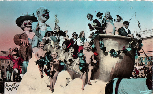 Carte postale carnaval - postale,