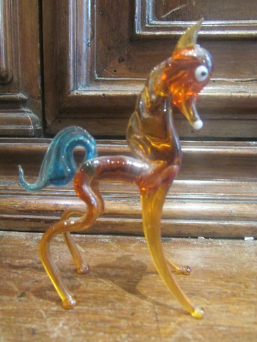 Ancienne cheval verre - en, de