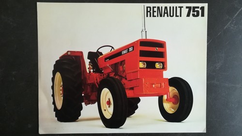 Brochure tracteur renault - ,