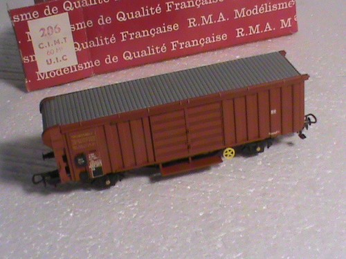 Wagon tombereau rma - tombereau, ho