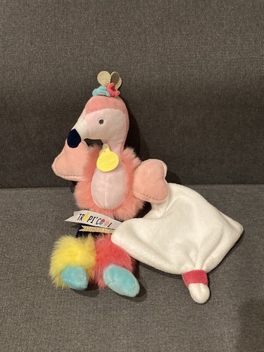 Doudou flamant rose - doudou,