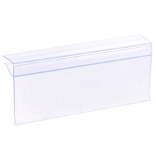 Étiquette Support 100x42mm Étagère Transparent pour 4-8mm Verre Étagères Set 20