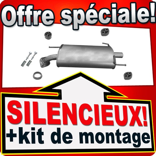 Silencieux arriere pour toyota - silencieux,