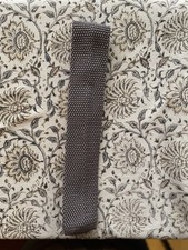 Cravate tricot de soie