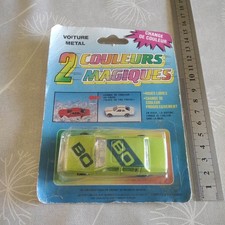 Vintage style majorette voiture metal die cast - couleurs magiques color changer