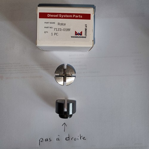 Ecrou rotor pompe injection