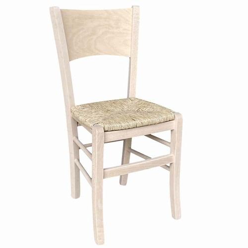 Chaise bois lucy brute à - chaise, en