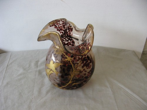 Top vase verre moucheté - verre,