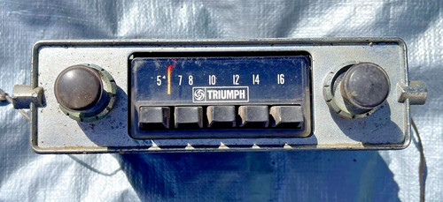 Original triumph radio for - bl,
