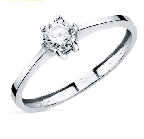 Bague 18k 750 argent - or, argent?