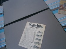 Magnat Debon Motorcycle and Moped Advertising Car Catalogue Leaflet