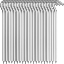 20 Pièces Piquets de Tente
