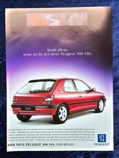 1994 Peugeot 306 S 16, Original Advertising