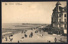 CPA Ostende, The Esplanade, Hotel Royal Belge 