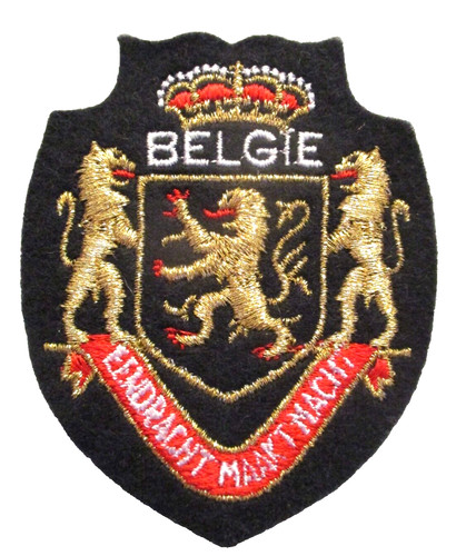 Ecusson belgique europe - belgique,