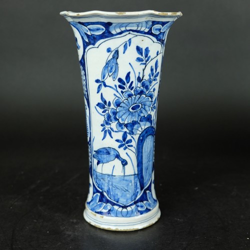 Vase delft bleu - bleu, et