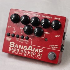 Tech21 SansAmp Bass Driver DI V2 Vermilion [745391]