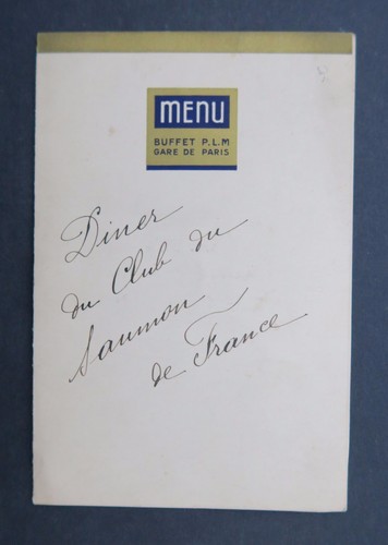 Menu avril 1930 buffet plm - avril,