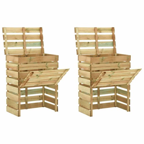 Composteur jardin lattes - composteur, de