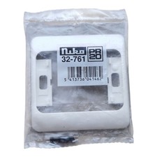 Plaquette Cache NIKO PR20 Enjoliveur Ancien 32-761 Prise Interrupteur