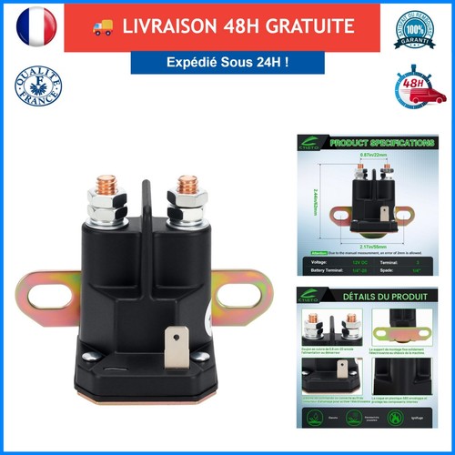 Relais démarrage 12v pour - relais, de