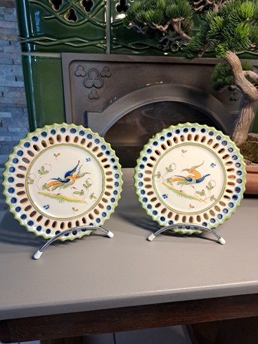 Assiettes ajourées - ajourées,