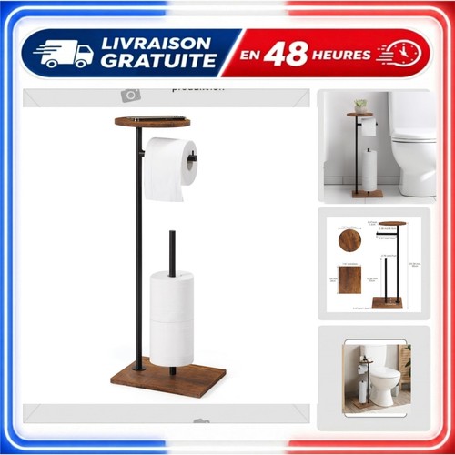 Porte papier sur pied - porte-papier, wc