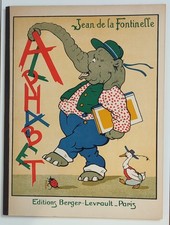 Abécédaire. Jean De La Fontinelle. Alphabet. Berger-Levrault 1949. Superbe État 