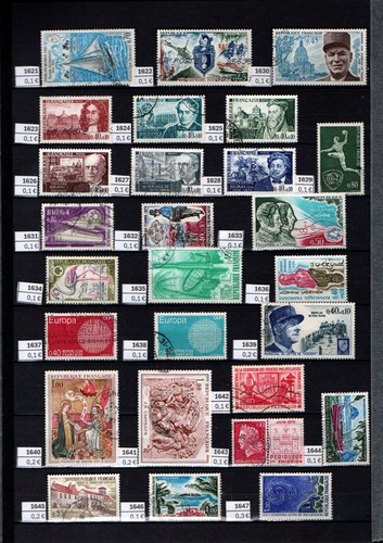 Timbres oblitérés - timbres,