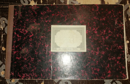 Partition manuscrit cahier - manuscrit,