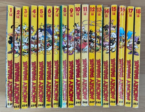 Mickey parade 236 a 253 - 18,