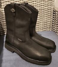 Harley-Davidson Motorcycle Stratus Leather Harness Biker Men Boots Sz 10 D93858
