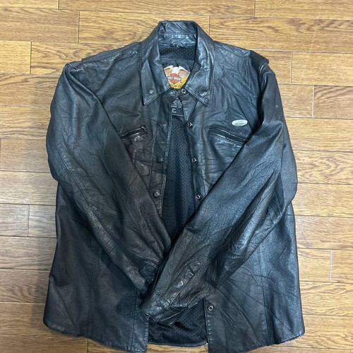 Veste blouson cuir - en,