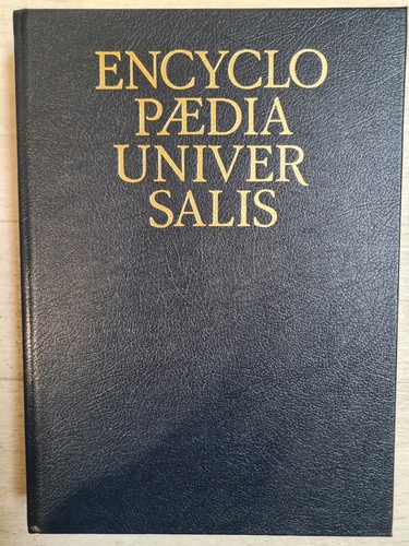 Encyclopaedia universalis - encyclopaedia, /