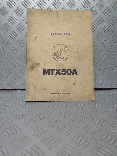 Manuel atelier honda - honda, mtx50a