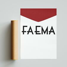 Faema Cycling Team Jersey Poster Print A4 A3 A2 Wall Art Tour de France