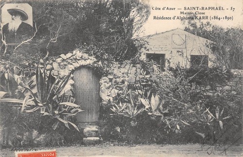 Cpa saint raphael maison - cpa, 83
