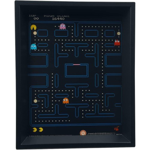 Cadre lenticulaire pac - cadre, pac-man
