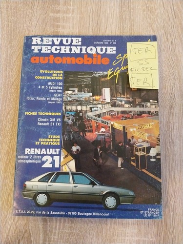 Revue technique renault 0 - 21, 2.0