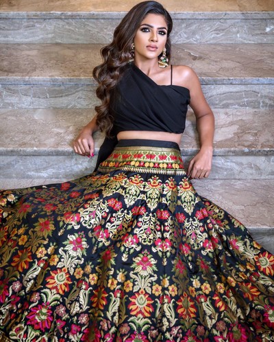 Indien vêtement lehenga choli - lehenga,