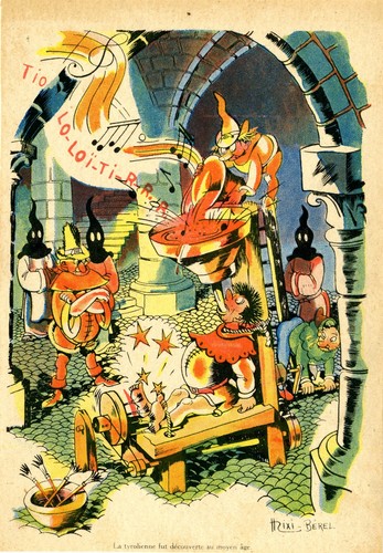 Tyrolienne moyen âge - tyrolienne,