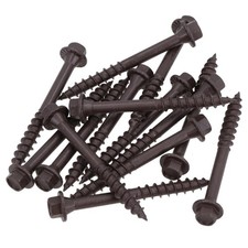 Vis à bois en bois 63 mm pour traverses de chemin de fer tête hexagonale...