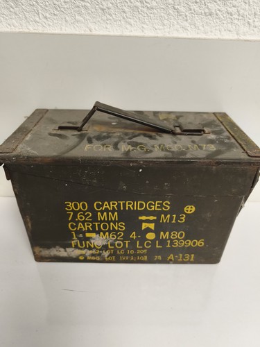 Caisse militaire ancienne m13 - caisse,