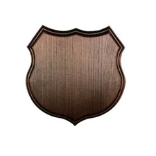 Ecusson de bois pour trophée