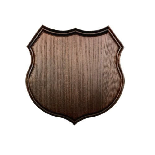 Ecusson bois pour trophée - ecusson,