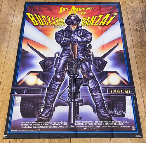 Buckaroo banzaï affiche - banzaÏ,
