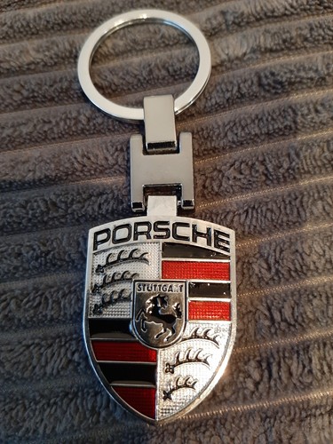 Porte clés porsche écusson - porte-clés,