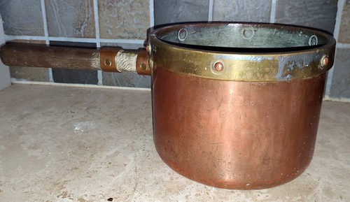 Casserole cuivre laiton - casserole,
