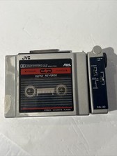Vintage JVC CQ-22K Stereo Cassette Player Walkman With TunerFor Parts Not Workin